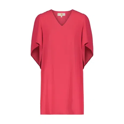Anna Cate Women's Meredith Short Sleeve Dress In Beetroot In Pink