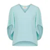Anna Cate Nina Top In Blue Light In Blue