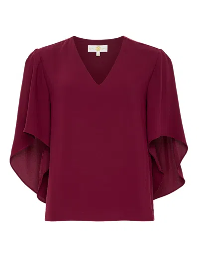 Anna Cate Women's Nina Top In Beet Red In Pink