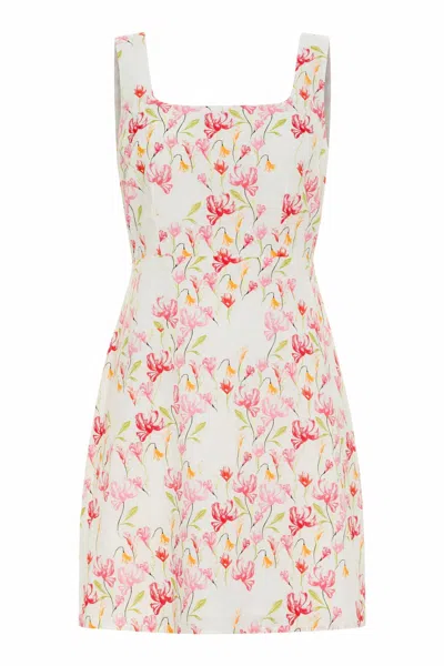 Anna Cate Women's Sally Dress In Pink Lilly In Red