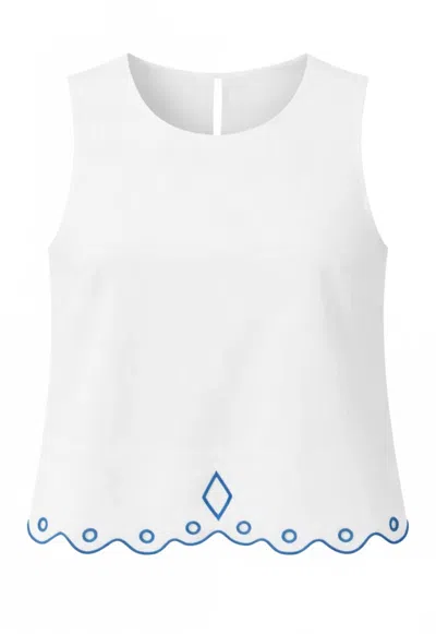 Anna Cate Women's Sam Tank Top In Luca Tile In Multi