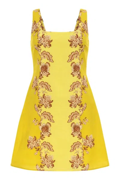 Anna Cate Women's Zander Mini Dress In Yellow