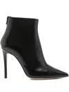Anna F 105mm Pointed-toe Ankle Boots In Black