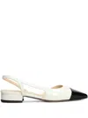 Anna F Ballet Flats . Woman Color White In Neutrals