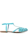 Anna F 512 T-bar Caged Sandals