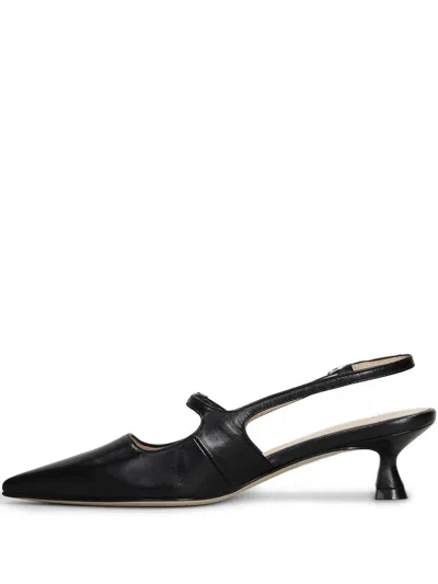 Anna F 55mm Leather Pumps In Black