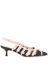 Anna F 60mm Leather Pumps In Black