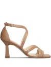 Anna F 80mm Leather Sandals In Multi