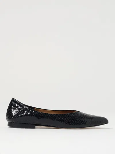 Anna F Ballet Flats . Woman Color Black