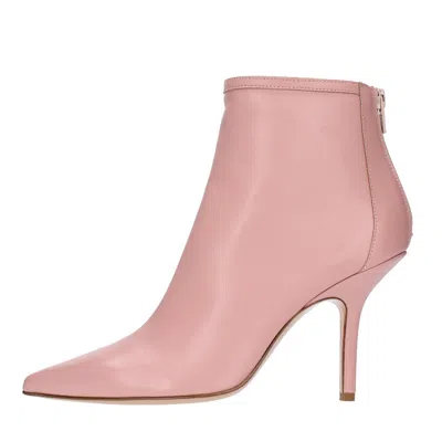 Anna F . Boots Pink In Rosa Chiari E Naturali