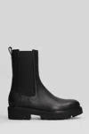 Anna F . Combat Boots In Black