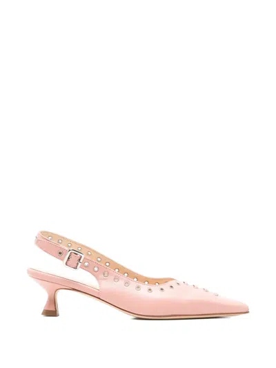Anna F Embellished Slingback Pumps In Multi