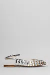 Anna F Flat Sandals . Woman Color Silver
