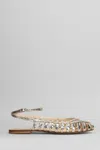Anna F . Flats In Platinum