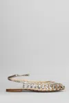 Anna F . Flats In Platinum