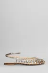 Anna F . Flats In Platinum