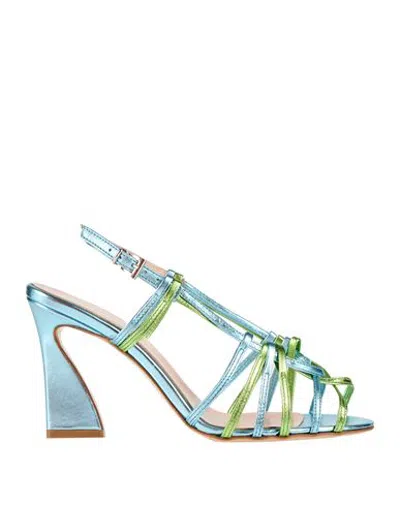 Anna F Footwear - Sandals In Animal Print