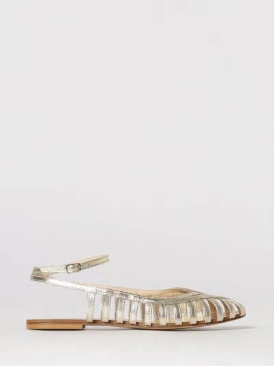 Anna F . ヒールサンダル レディース カラー プラチナ In Gold