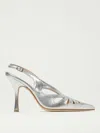 Anna F Pump . Woman Color Grey In Silver