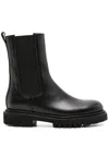 Anna F Flat Ankle Boots . Woman Color Black In Black