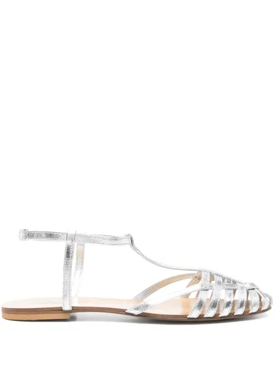 ANNA F LEATHER SANDALS