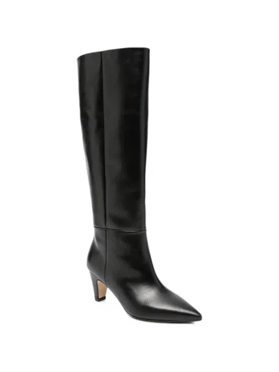 Anna F Pointed-toe Knee-high Boots In Multi