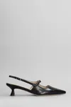 Anna F 55mm Leather Pumps In Black