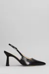 Anna F 65mm Leather Pumps In Black