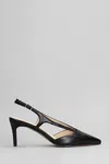 Anna F 65mm Leather Pumps In Black