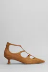 Anna F 50mm Suede Pumps In Brown