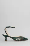 Anna F . Pumps In Green