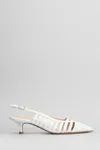 Anna F 55mm Leather Pumps In White