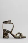 Anna F 80mm Leopard-print Sandals