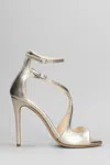 Anna F 110mm Metallic-finish Leather Sandals