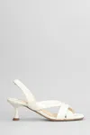 Anna F . Sandals In White