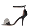 Anna F . Sandals Black In Nero Neri E Grigi