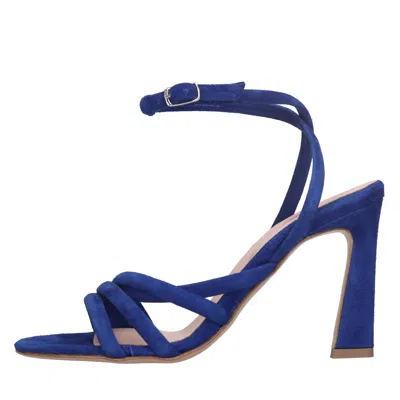 Anna F . Sandals In Blu Blu E Verdi