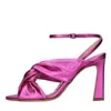 Anna F . Sandals Fuchsia In Fucsia Vivaci