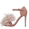Anna F . Sandals Pink In Rosa Pastello