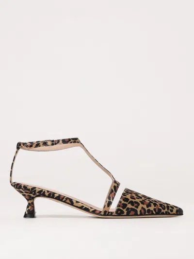 ANNA F PUMPS ANNA F. WOMAN COLOR BEIGE,428469022