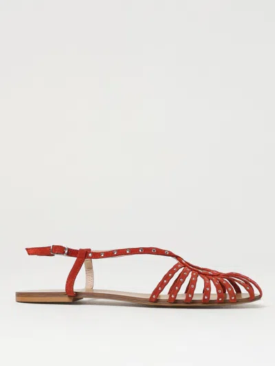 Anna F Shoes . Woman Color Rust In Brown