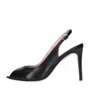Anna F . With Heel Black In Nero Neri E Grigi