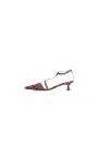 Anna F . With Heel Spotted In Maculato Fantasia