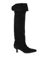 Anna F . Woman Boot Black Size 6 Leather