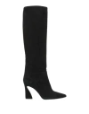 Anna F . Woman Boot Black Size 6 Soft Leather In Black