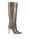 Anna F . Woman Boot Grey Size 6 Leather