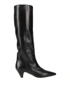 Anna F . Woman Boot Black Size 6 Leather
