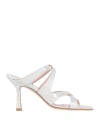 Anna F Sandalen Mit Absatz . Damen Farbe Silber In Silver