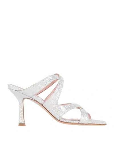 Anna F Sandalen Mit Absatz . Damen Farbe Silber In Silver