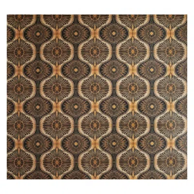 Pre-owned Anna Hayman Bibana Gold Wallpaper In Brown